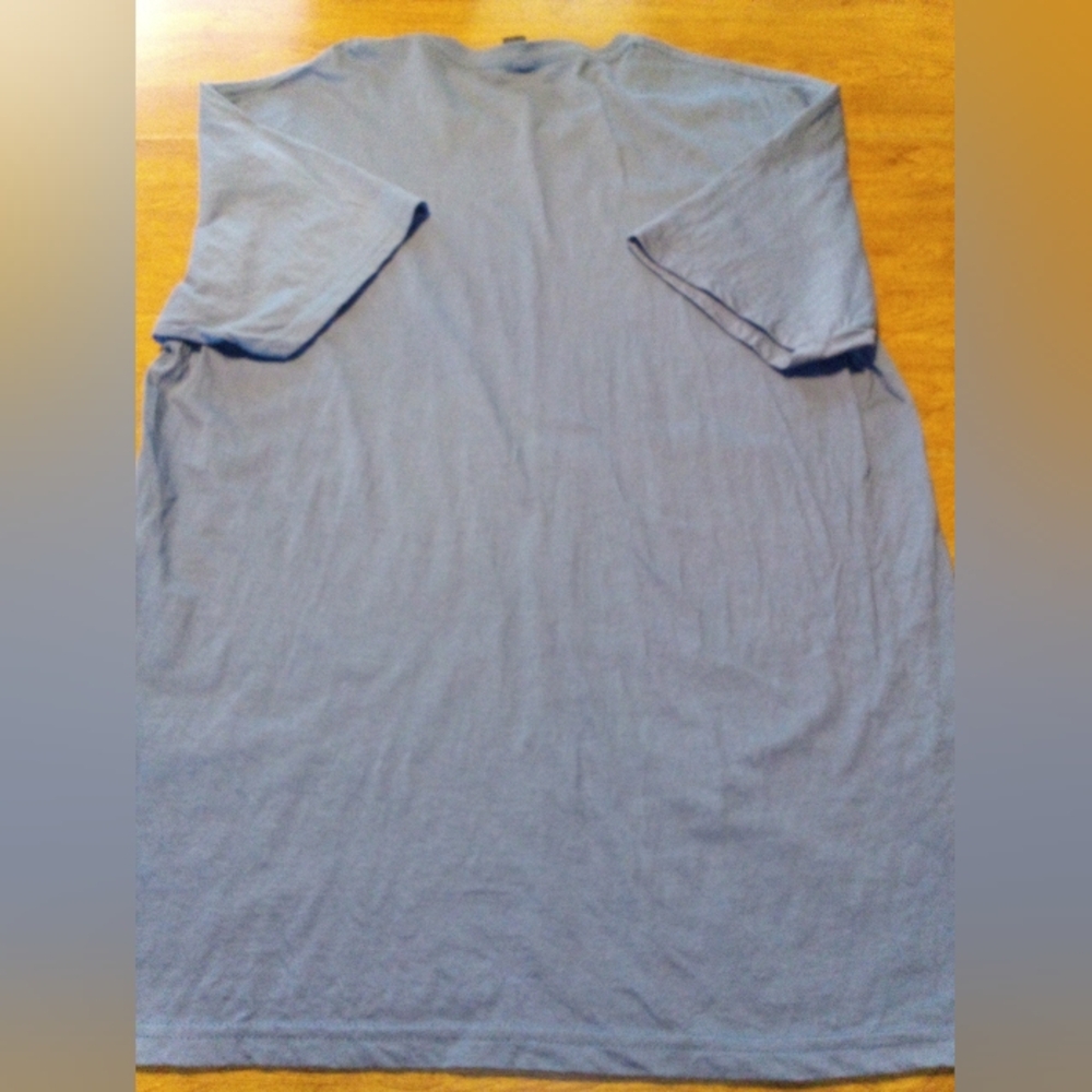 Peter Green ' Fleetwood Mac ' Blue/Gray Large T-Shirt - Picture 3 of 5
